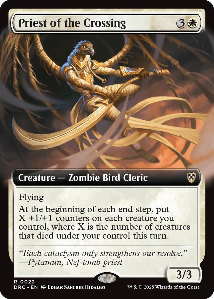Priest of the Crossing (Extended Art) [Commander: Aetherdrift] 22
