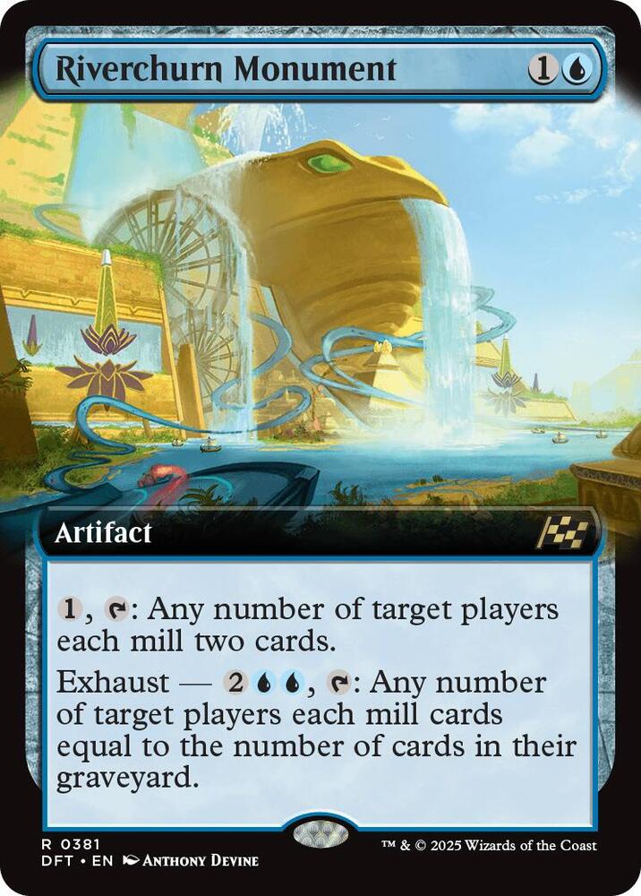 Riverchurn Monument (Extended Art) [Aetherdrift] 381