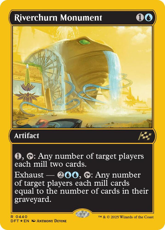 Riverchurn Monument (First-Place Foil) [Aetherdrift] 440