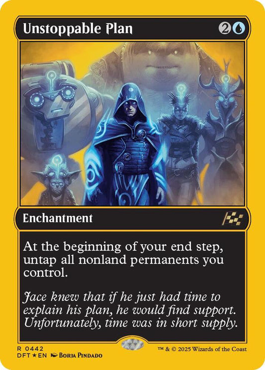 Unstoppable Plan (First-Place Foil) [Aetherdrift] 442