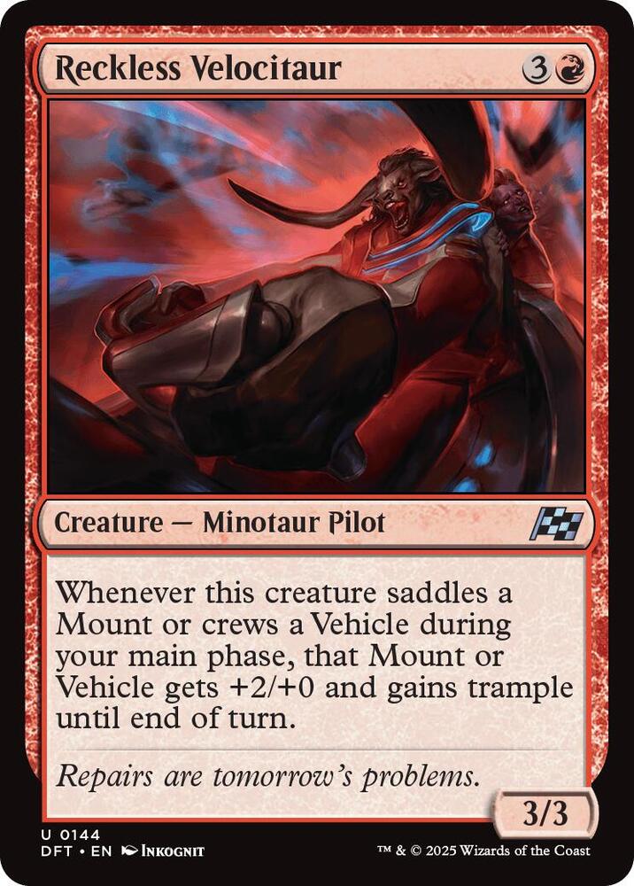 Reckless Velocitaur [Aetherdrift] 144