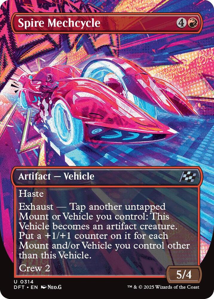 Spire Mechcycle (Borderless) [Aetherdrift] 314