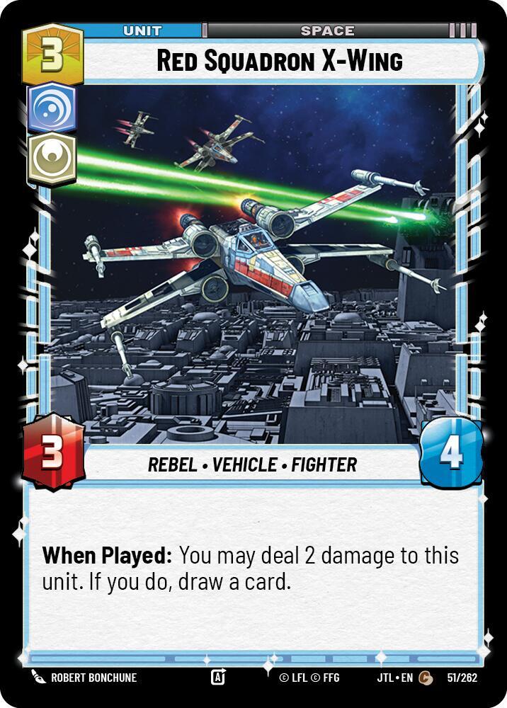 Red Squadron X-Wing [Jump to Lightspeed] 051/262