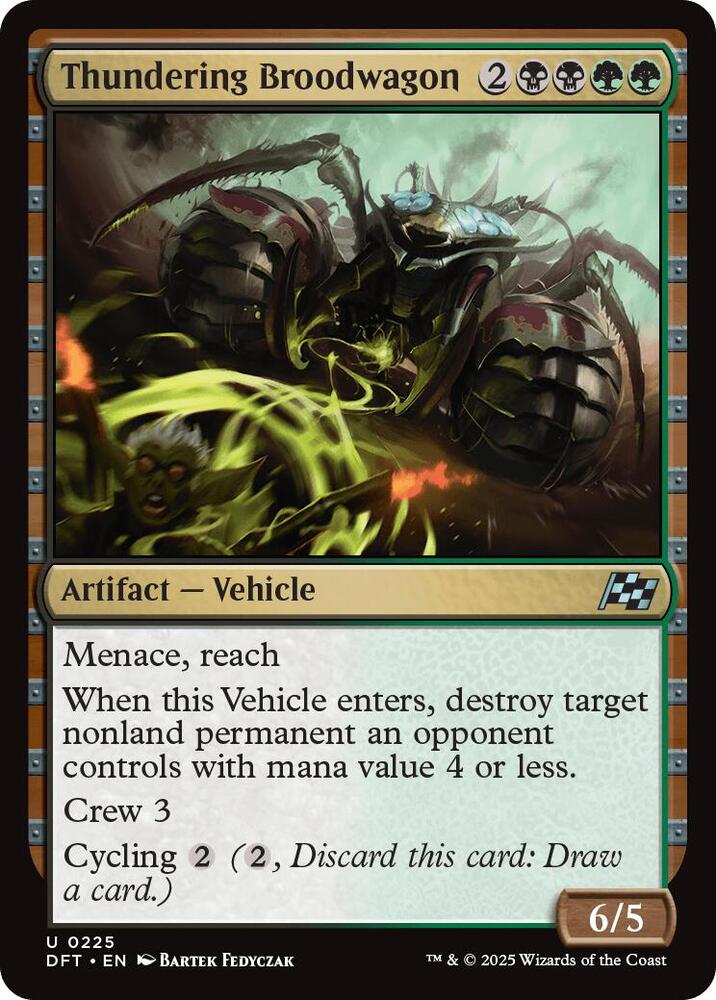 Thundering Broodwagon [Aetherdrift] 225
