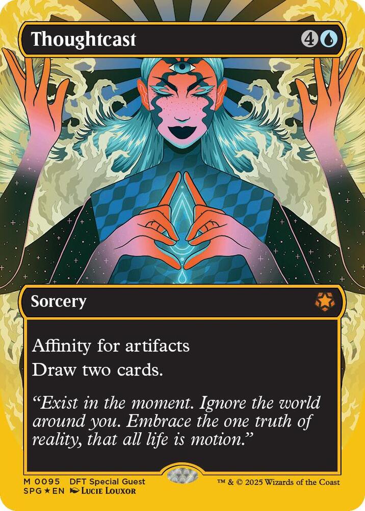 Thoughtcast (Borderless) (First-Place Foil) [Special Guests] 95