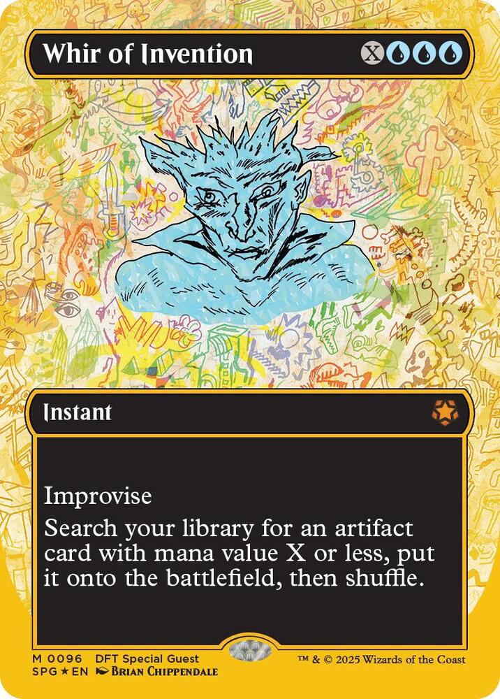 Whir of Invention (Borderless) (First-Place Foil) [Special Guests] 96