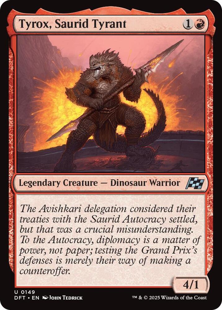 Tyrox, Saurid Tyrant [Aetherdrift] 149