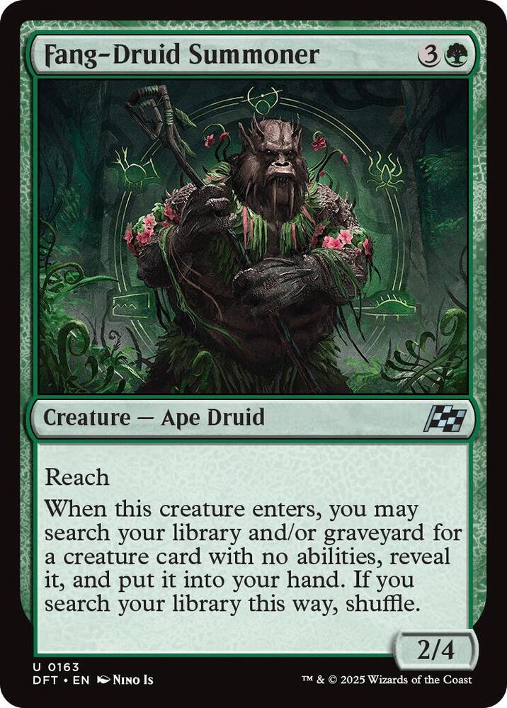 Fang-Druid Summoner [Aetherdrift] 163