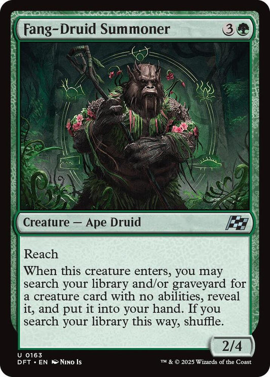 Fang-Druid Summoner [Aetherdrift] 163