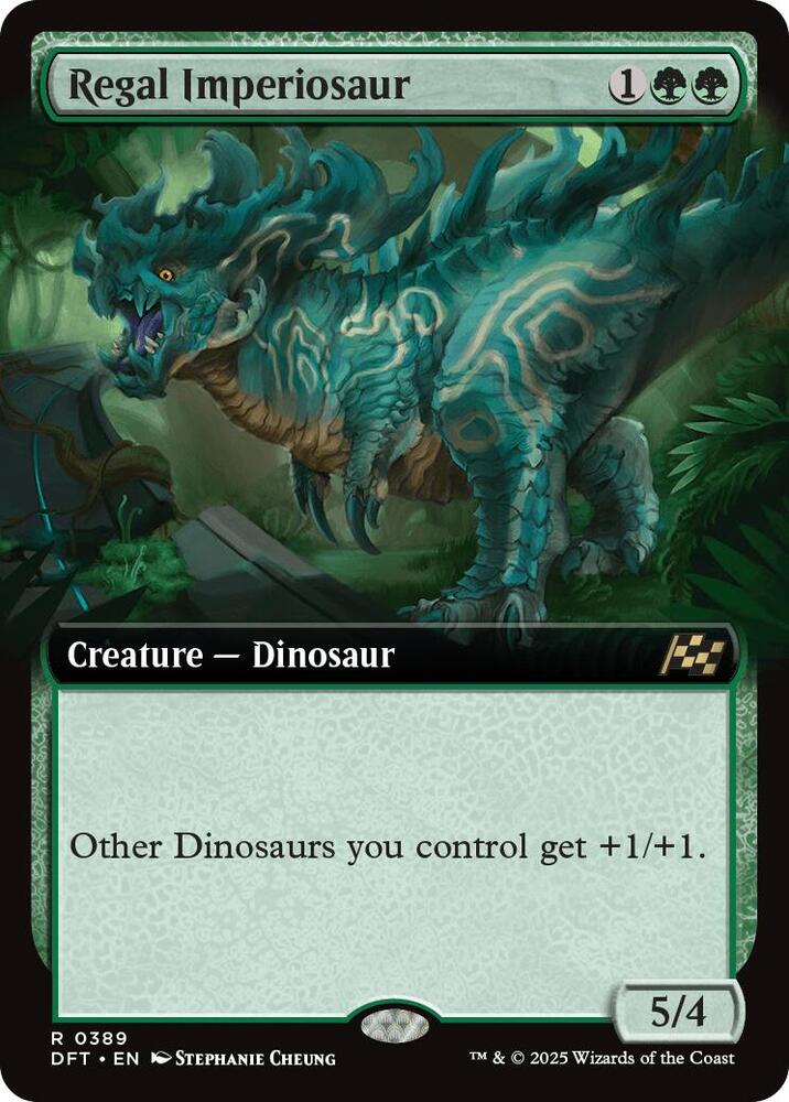 Regal Imperiosaur (Extended Art) [Aetherdrift] 389