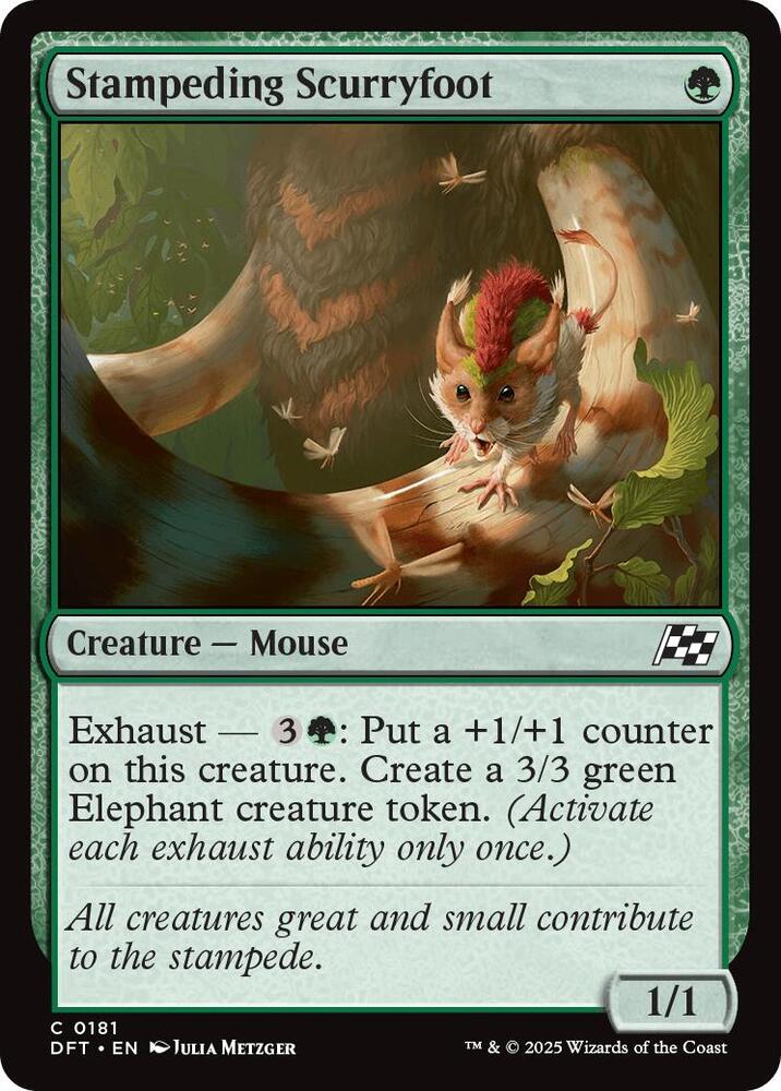 Stampeding Scurryfoot [Aetherdrift] 181