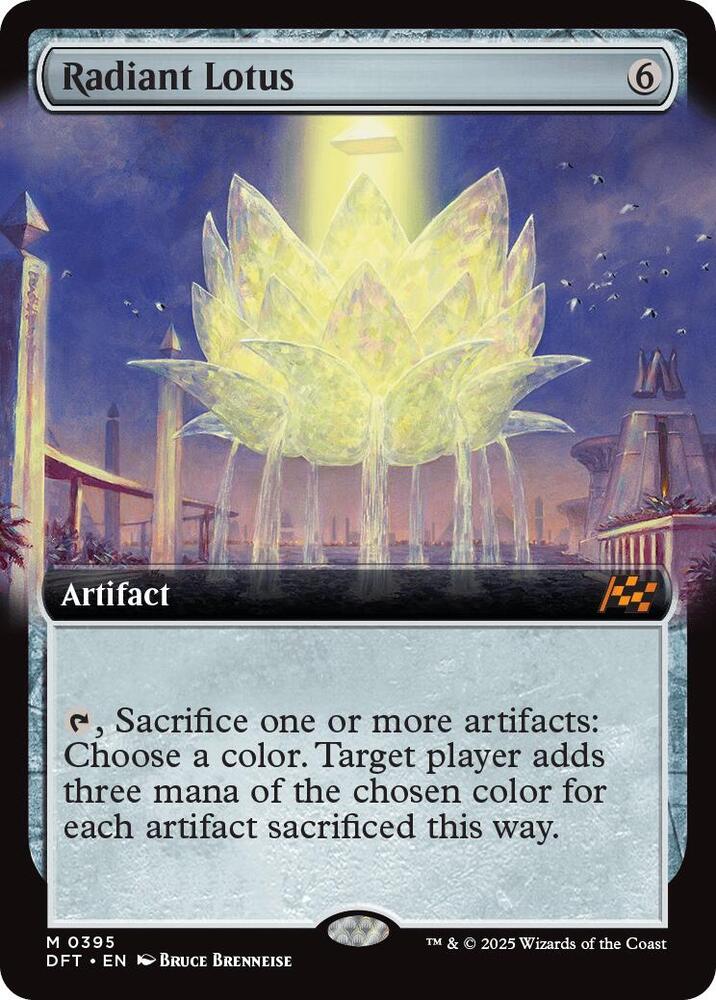 Radiant Lotus (Extended Art) [Aetherdrift] 395