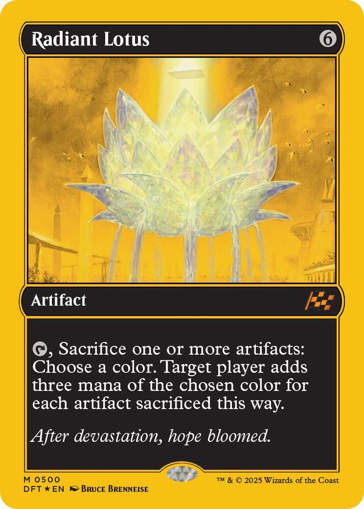 Radiant Lotus (First-Place Foil) [Aetherdrift] 500