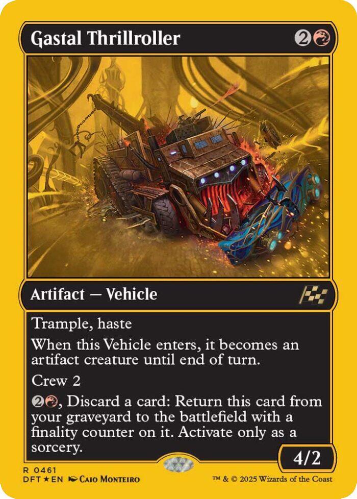 Gastal Thrillroller (First-Place Foil) [Aetherdrift] 461