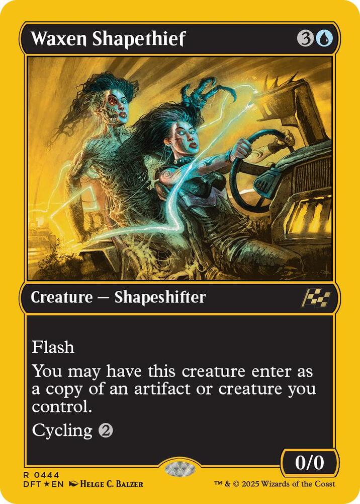 Waxen Shapethief (First-Place Foil) [Aetherdrift] 444