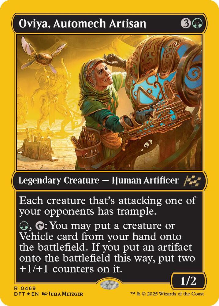 Oviya, Automech Artisan (First-Place Foil) [Aetherdrift] 469