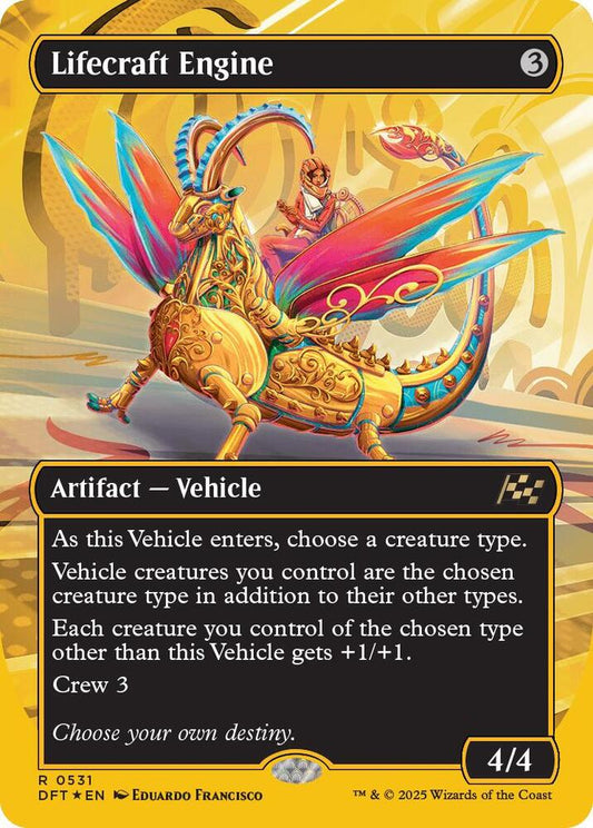 Lifecraft Engine (Borderless) (First-Place Foil) [Aetherdrift] 531