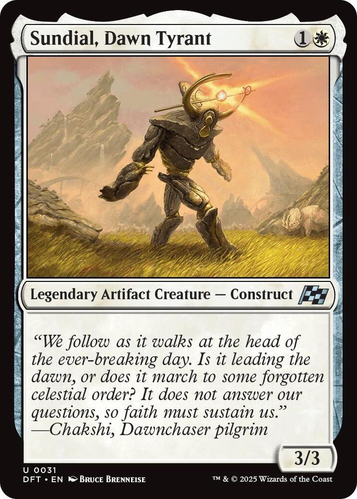 Sundial, Dawn Tyrant [Aetherdrift] 31