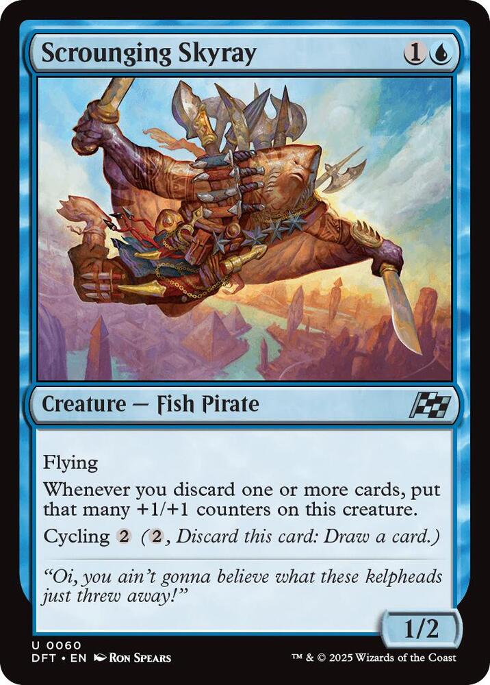 Scrounging Skyray [Aetherdrift] 60