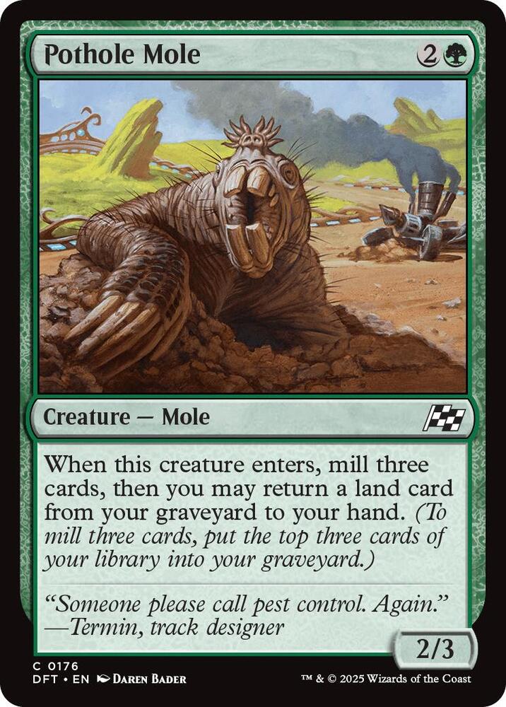 Pothole Mole [Aetherdrift] 176
