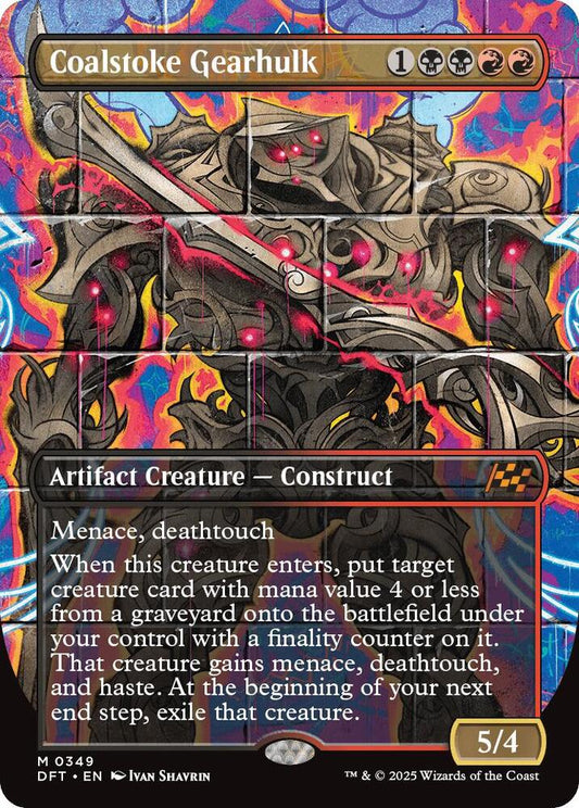 Coalstoke Gearhulk (Borderless) [Aetherdrift] 349