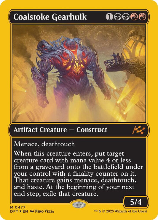 Coalstoke Gearhulk (First-Place Foil) [Aetherdrift] 477