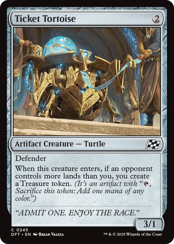 Ticket Tortoise [Aetherdrift] 245
