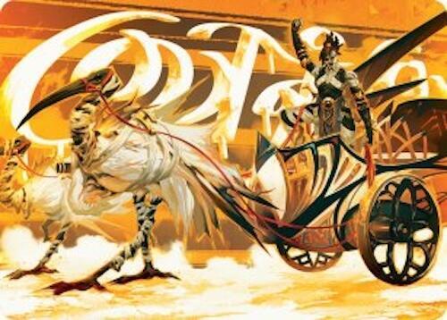 Skyseer's Chariot Art Card [Art Series: Aetherdrift] 35