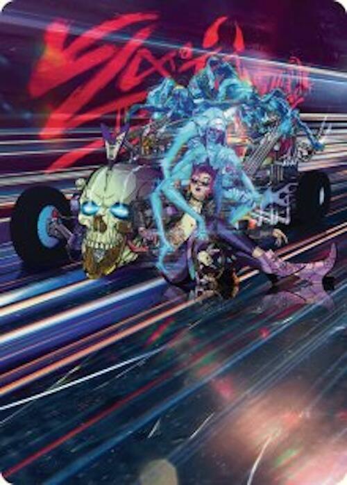 Midnight Mangler Art Card [Art Series: Aetherdrift] 38