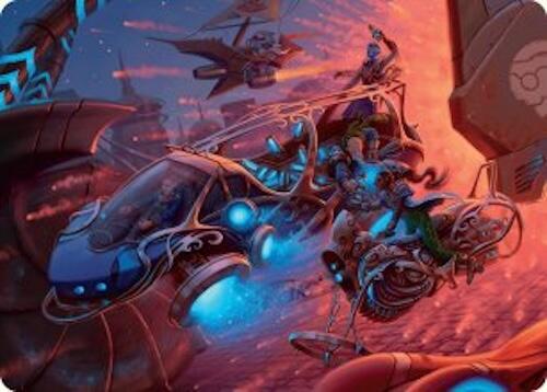 Rangers' Refueler Art Card [Art Series: Aetherdrift] 27