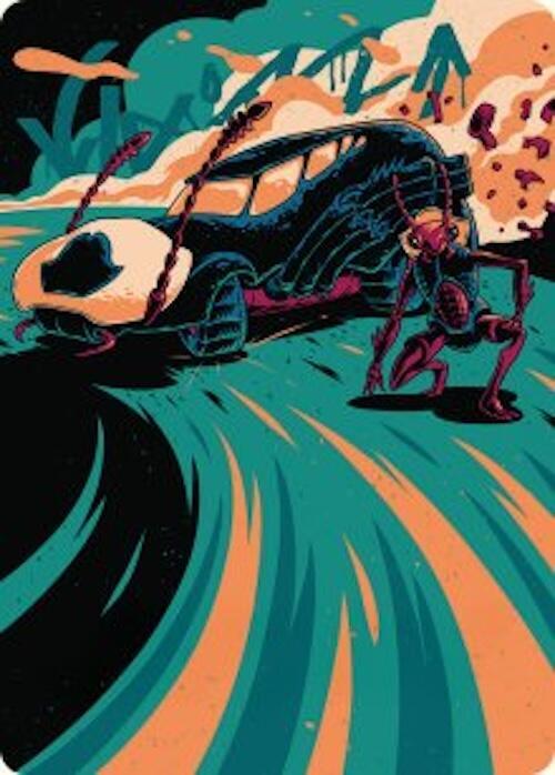 Carrion Cruiser Art Card [Art Series: Aetherdrift] 39