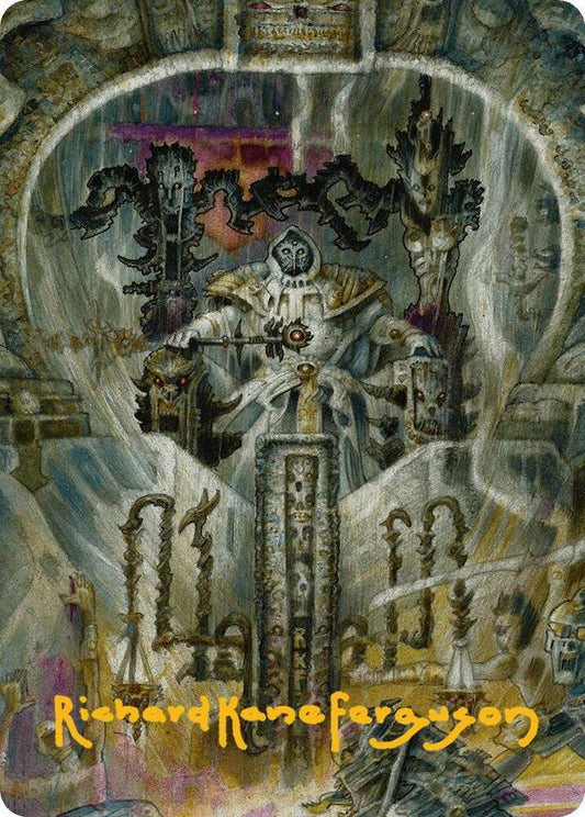 Gonti, Night Minister Art Card (Gold-Stamped Signature) [Art Series: Aetherdrift] 32