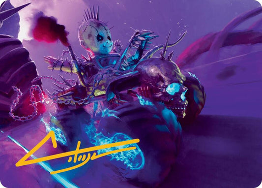 Pactdoll Terror Art Card (Gold-Stamped Signature) [Art Series: Aetherdrift] 21