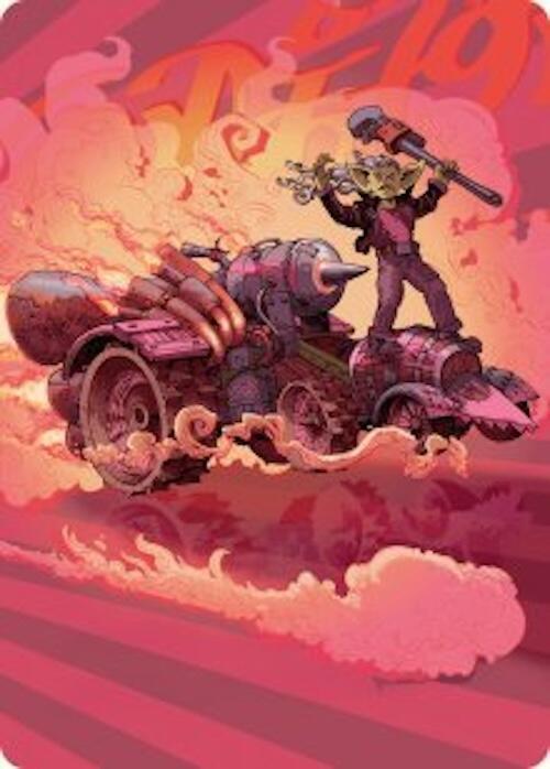 Burner Rocket Art Card [Art Series: Aetherdrift] 41