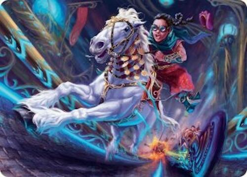 Gilded Ghoda Art Card [Art Series: Aetherdrift] 34