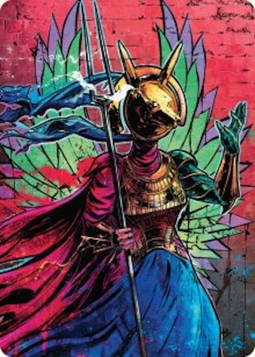 Hazoret, Godseeker Art Card [Art Series: Aetherdrift] 52