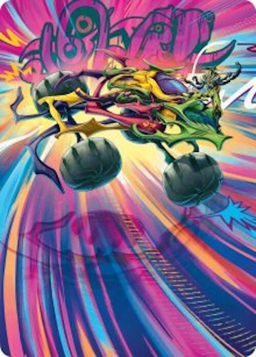 Thunderous Velocipede Art Card [Art Series: Aetherdrift] 43
