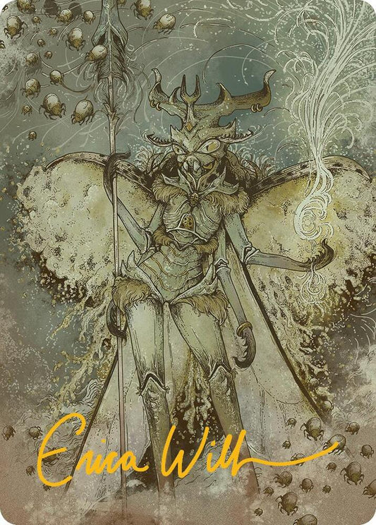 Aatchik, Emerald Radian Art Card (6/54) (Gold-Stamped Signature) [Art Series: Aetherdrift] 6