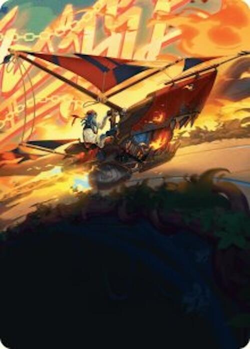 Boosted Sloop Art Card [Art Series: Aetherdrift] 47