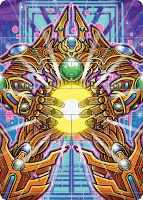 Brightglass Gearhulk Art Card [Art Series: Aetherdrift] 53