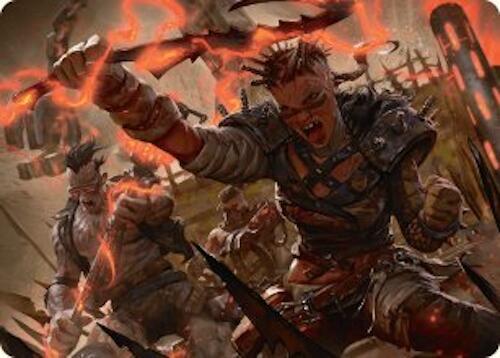 Far Fortune, End Boss Art Card (11/54) [Art Series: Aetherdrift] 11