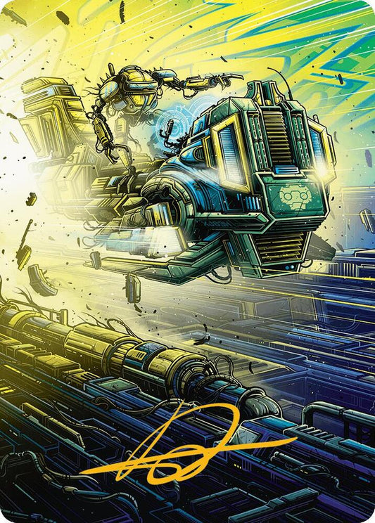 Guidelight Pathmaker Art Card (Gold-Stamped Signature) [Art Series: Aetherdrift] 46