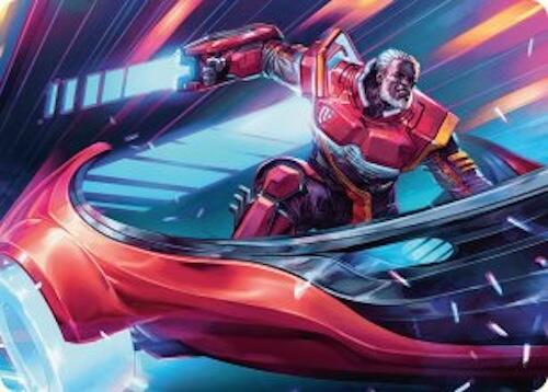 Kolodin, Triumph Caster Art Card [Art Series: Aetherdrift] 17