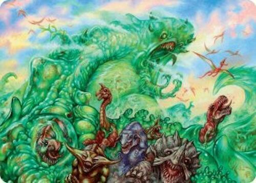 Mimeoplasm, Revered One Art Card [Art Series: Aetherdrift] 28