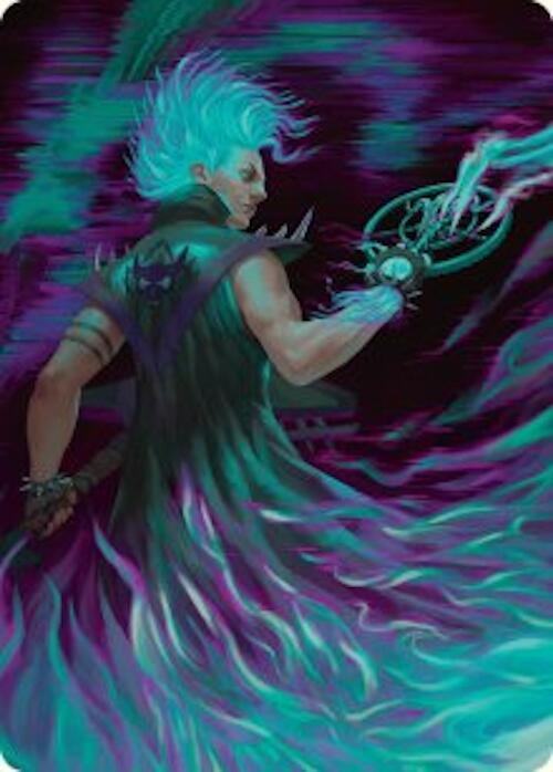 Winter, Cursed Rider Art Card [Art Series: Aetherdrift] 7