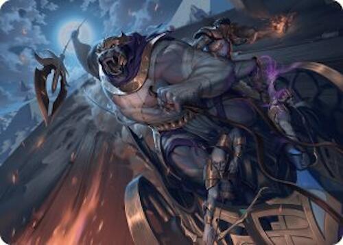 Zahur, Glory's Past Art Card [Art Series: Aetherdrift] 10