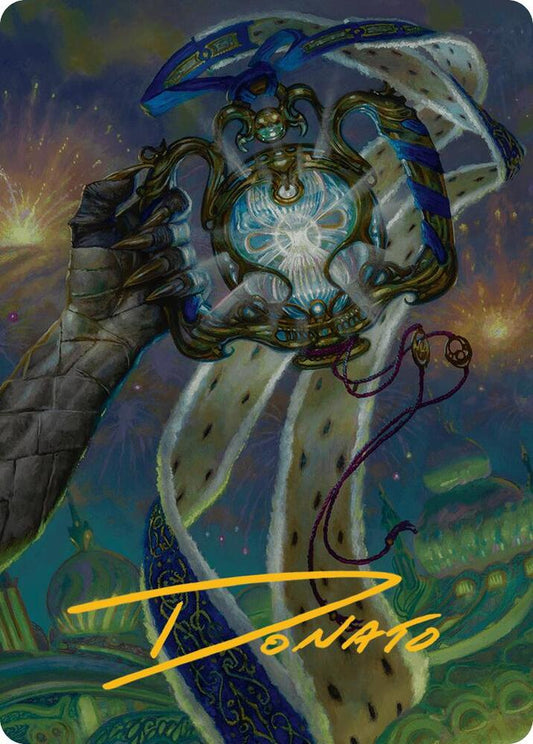 The Aetherspark Art Card (Gold-Stamped Signature) [Art Series: Aetherdrift] 29