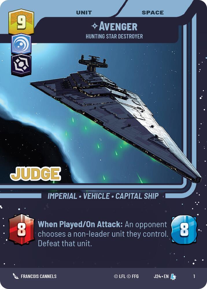 Avenger - Hunting Star Destroyer [Judge Promos] 1