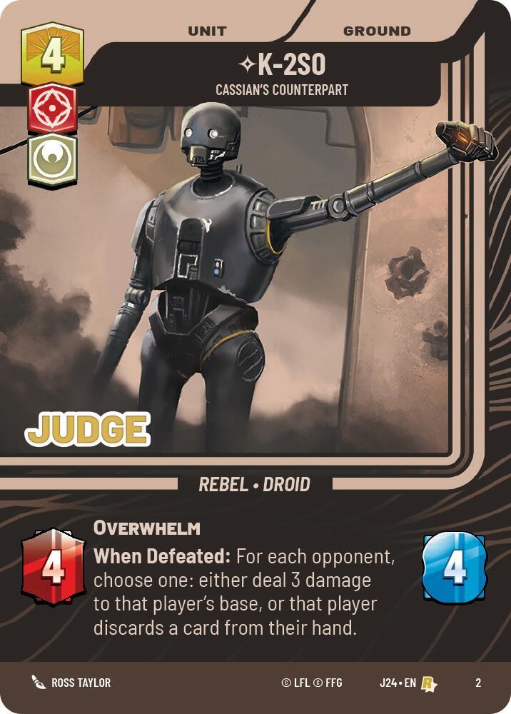 K-2SO - Cassian's Counterpart [Judge Promos] 2