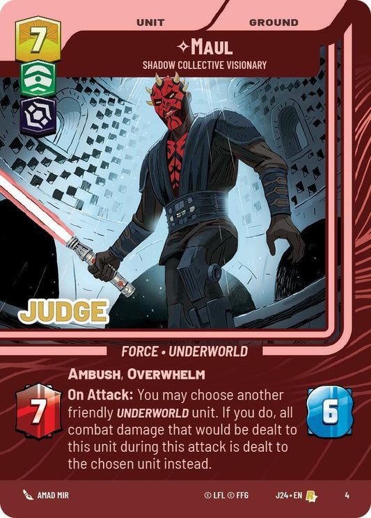 Maul - Shadow Collective Visionary [Judge Promos] 4